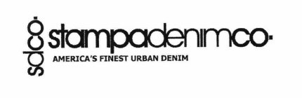 SDCO. STAMPADENIMCO. AMERICA'S FINEST URBAN DENIM