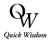 QW QUICK WISDOM