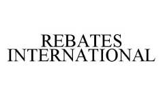 REBATES INTERNATIONAL