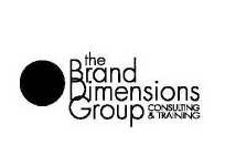 THE BRAND DIMENSIONS GROUP CONSULTING &TRAINING
