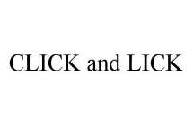 CLICK AND LICK