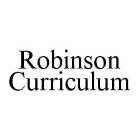 ROBINSON CURRICULUM