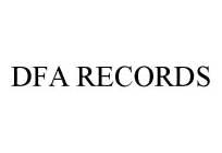 DFA RECORDS