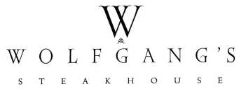 W WOLFGANG'S STEAKHOUSE