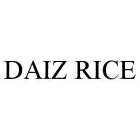 DAIZ RICE