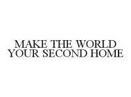 MAKE THE WORLD YOUR SECOND HOME