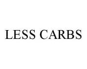 LESS CARBS