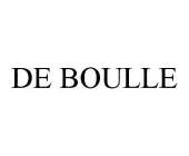 DE BOULLE