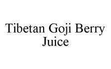 TIBETAN GOJI BERRY JUICE