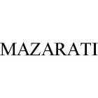 MAZARATI