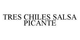 TRES CHILES SALSA PICANTE