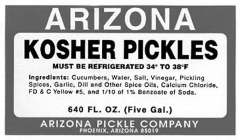 ARIZONA PICKLE COMPANY