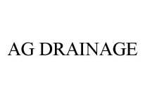 AG DRAINAGE