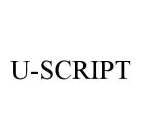 U-SCRIPT