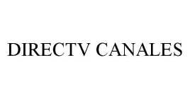 DIRECTV CANALES