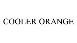 COOLER ORANGE