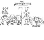 THE JOLLY ROGER SKULLS