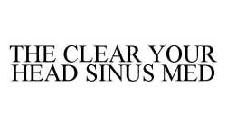 THE CLEAR YOUR HEAD SINUS MED