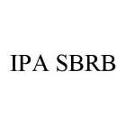 IPA SBRB