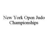 NEW YORK OPEN JUDO CHAMPIONSHIPS