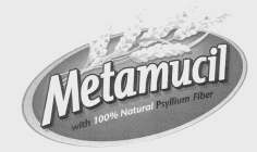 METAMUCIL WITH 100% NATURAL PSYLLIUM FIBER