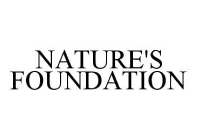 NATURE'S FOUNDATION