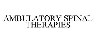 AMBULATORY SPINAL THERAPIES