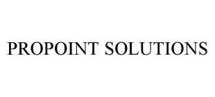 PROPOINT SOLUTIONS