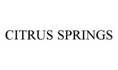 CITRUS SPRINGS