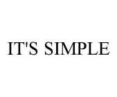 IT'S SIMPLE