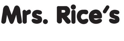 MRS. RICE'S