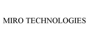 MIRO TECHNOLOGIES