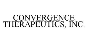 CONVERGENCE THERAPEUTICS, INC.