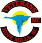 VETERANS HOPE MILLS, NC MC