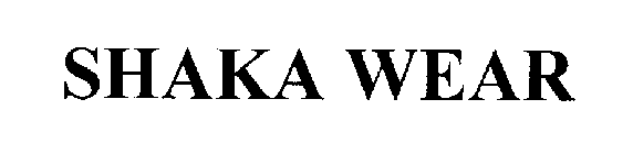 SHAKA WEAR