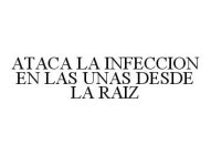 ATACA LA INFECCION EN LAS UNAS DESDE LA RAIZ