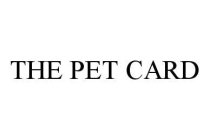 THE PET CARD