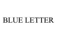 BLUE LETTER