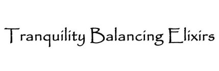 TRANQUILITY BALANCING ELIXIRS