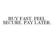 BUY FAST. FEEL SECURE. PAY LATER.