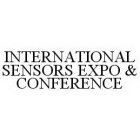 INTERNATIONAL SENSORS EXPO & CONFERENCE