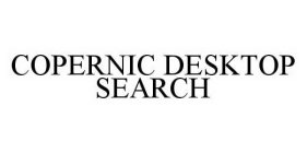 COPERNIC DESKTOP SEARCH