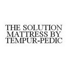 THE SOLUTION MATTRESS BY TEMPUR-PEDIC