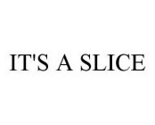 IT'S A SLICE