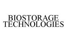 BIOSTORAGE TECHNOLOGIES