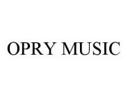 OPRY MUSIC