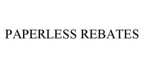 PAPERLESS REBATES