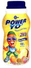 SUIZA POWER YO' DRINKABLE LOWFAT YOGURT + VITAMINS A & D GIAN MANGO 98% FAT FREE 8 FL. OZ. (240 ML) ELLECENT SOURCE OF CALCIUM