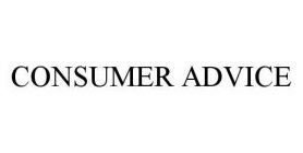 CONSUMER ADVICE