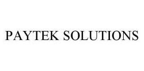 PAYTEK SOLUTIONS